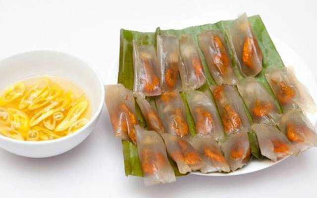 Ăn vặt Bột Lọc Gói Lá - Trương Đăng Quế
