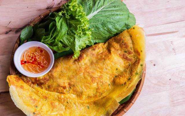 Ăn vặt Bụi Sài Gòn - Bánh Xèo