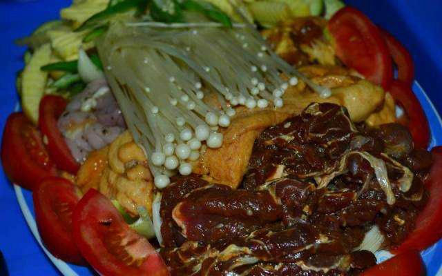Ăn vặt Bùm - Bò Nầm Nướng