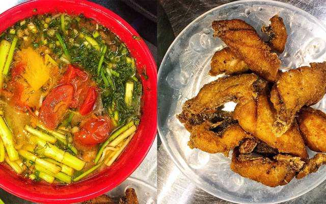 Ăn vặt Bún Cá Chấm Gốc Đa - Vũ Thạnh