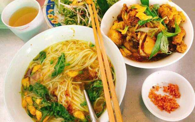 Ăn vặt Bún Cá Châu Đốc - Đào Sư Tích