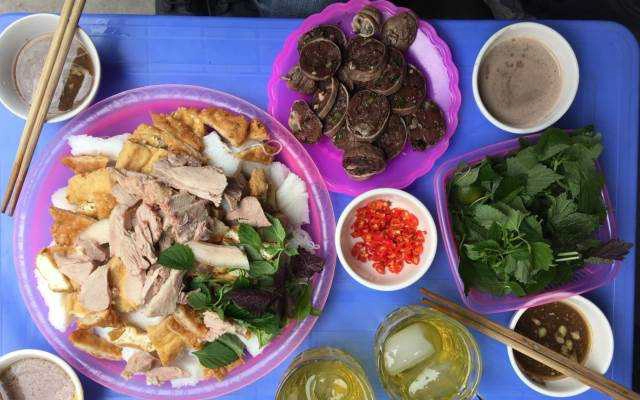 Ăn vặt Bún Đậu Cháo Lòng - Vĩnh Hồ