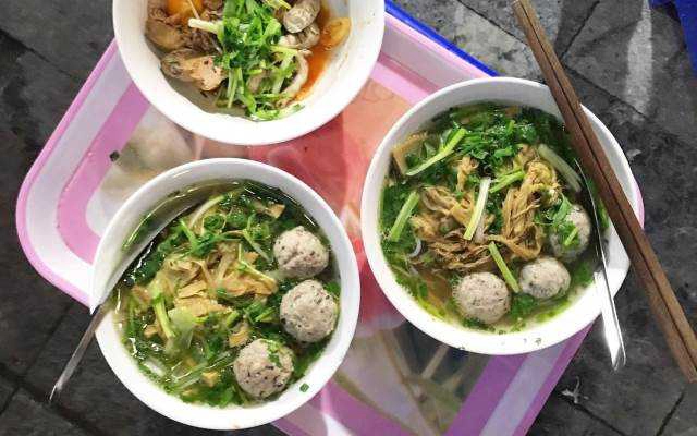 Ăn vặt Bún Mọc - Hàng Ngang