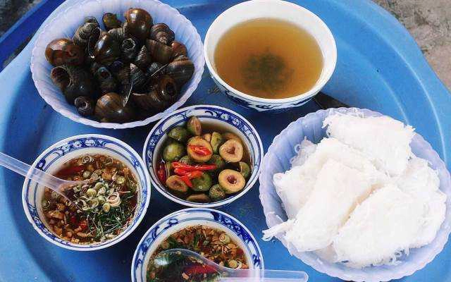 Ăn vặt Bún Ốc Chấm Tống Duy Tân