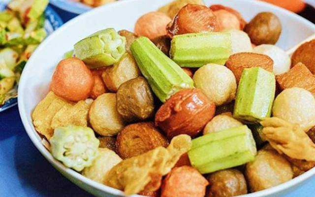 Ăn Vặt - Cá Viên Chiên - Lam Sơn