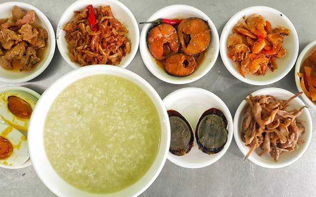 Ăn vặt Cháo Trắng Hột Vịt Muối - Trần Khắc Chân