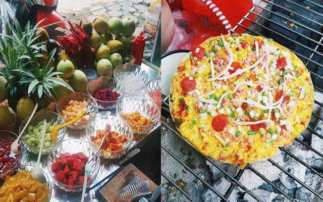 Ăn vặt Chè Hạt Đác & Bánh Tráng Nướng - Đội Cấn
