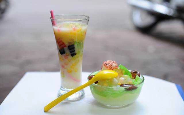 Ăn vặt Chè Thái - Tàu Hủ - Rau Câu