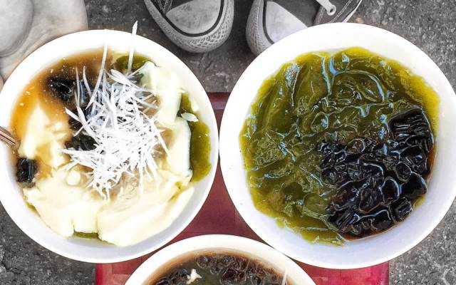 Ăn vặt Cô Dậu - Tào Phớ Thạch Găng & Chè Đỗ Đen