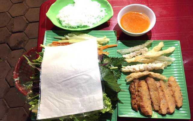 Ăn vặt Cô Lơ - Nem Nướng