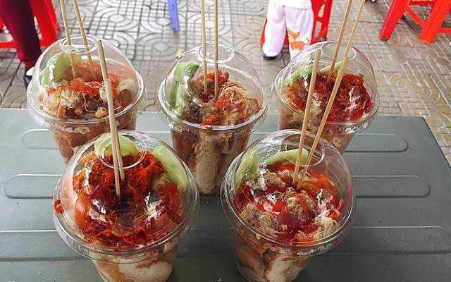 Ăn vặt Cường Yến - Bánh Mì Nướng Muối Ớt & Trà Thái
