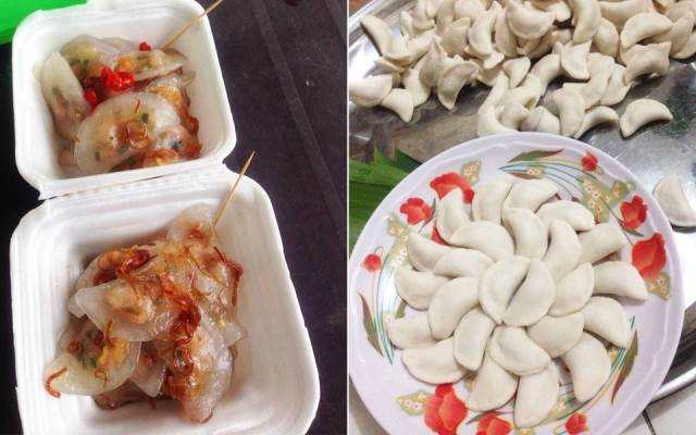 Ăn vặt Đặc Sản Huế - Bánh Bột Lọc & Bánh Nậm