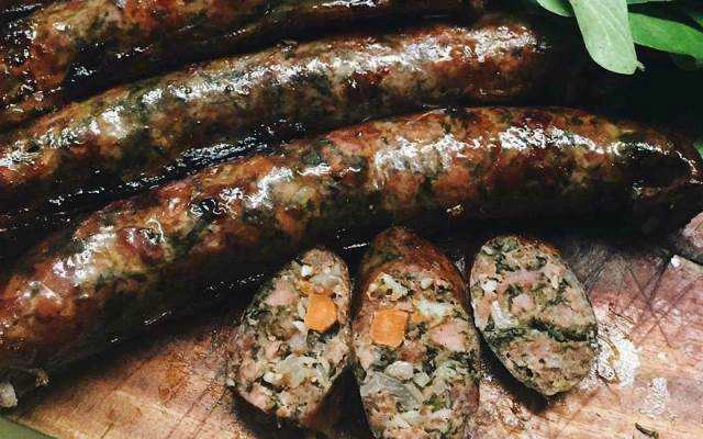 Ăn vặt Dồi Sụn Nướng - Chợ Thanh Hà