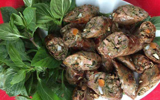 Ăn vặt Dồi Sụn Nướng - Định Công