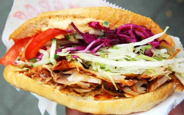 Ăn vặt Doner Kebab - Lê Lai