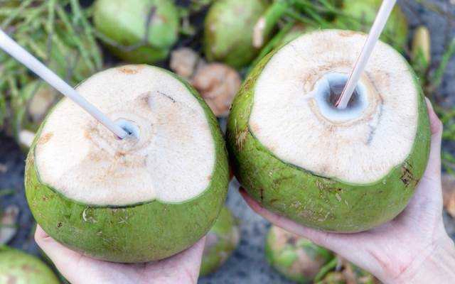 Ăn vặt Dừa Xiêm & Rau Câu Trái Dừa