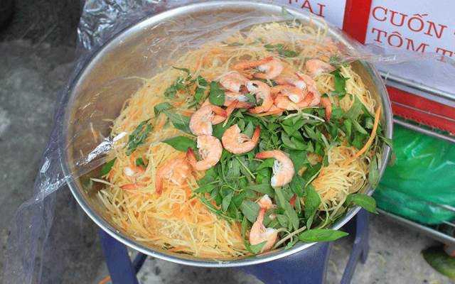 Ăn vặt Gỏi Cuốn Lá Chuối & Gỏi Đu Đủ