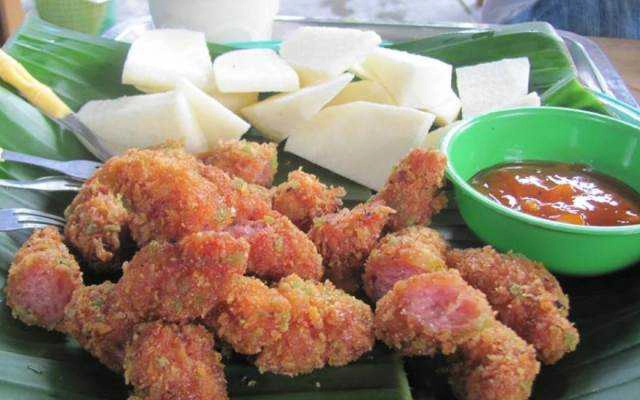 Ăn vặt Hà Nội Ngon - Nem Chua Rán Hà Nội - Lê Văn Sỹ
