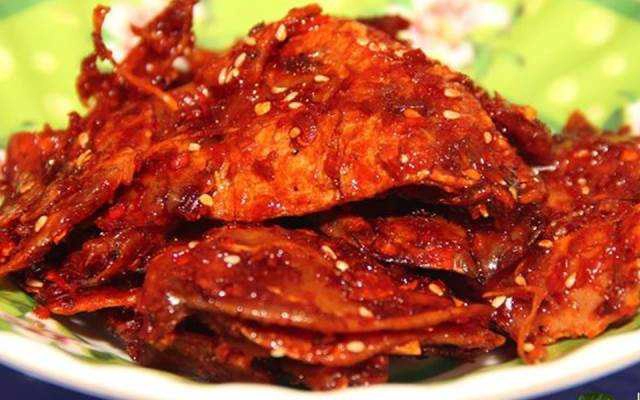 Ăn vặt Lan Phương - Mực Rim Sả Ớt