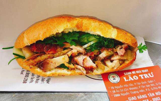 Ăn vặt Lão Trư - Bánh Mì Heo Quay - Nguyễn Súy