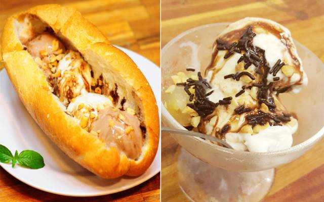 Ăn vặt Lava Kem - Kem Dừa, Kem Nhãn & Xiên Que