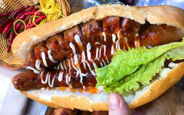 Ăn vặt Leo - Bánh Mì Hamburger & Xúc Xích Đức