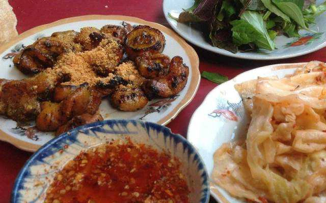 Ăn vặt Lòng Nướng & Lòng Xào Hẹ