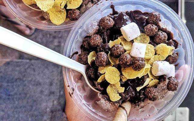 Ăn vặt Milo Đá Bào - Kim Mã