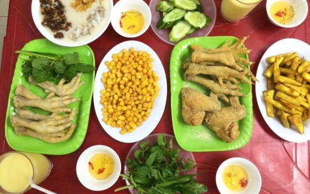 Ăn vặt Minh Bùm - Chân Gà Rang Muối