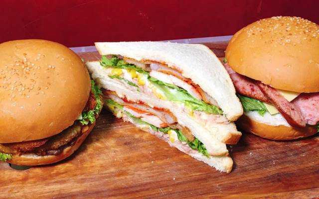 Ăn vặt Mini Hamburger