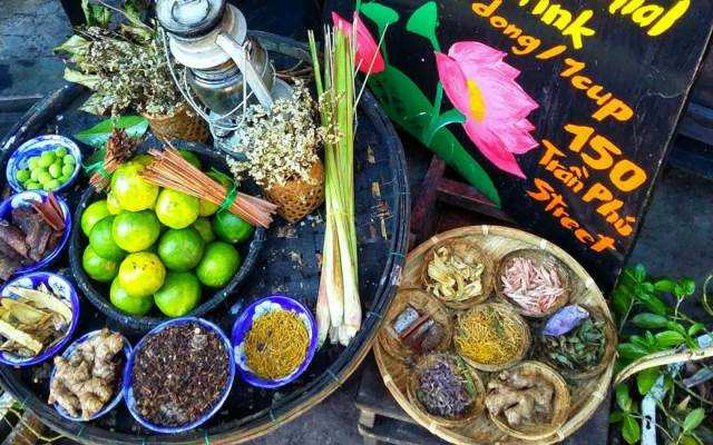 Ăn vặt Mót Hội An - Trà Thảo Mộc & Sả Chanh
