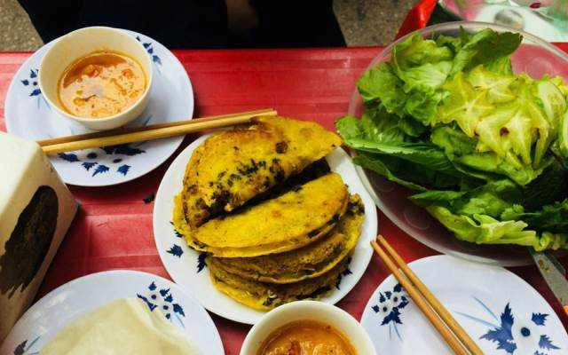 Ăn vặt Nam PATE - Bánh Xèo