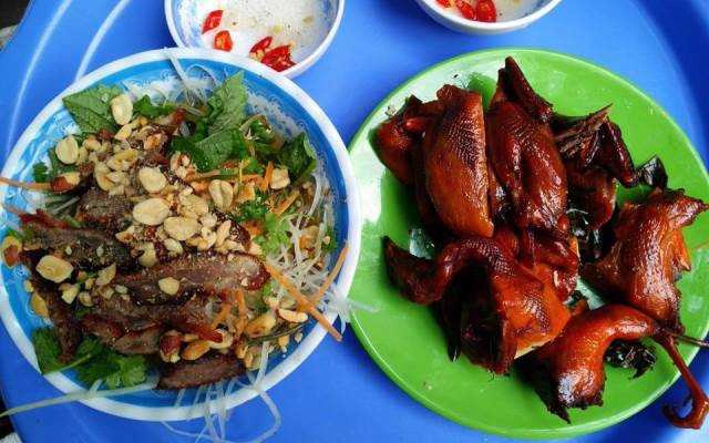 Ăn vặt Nộm Bố Già