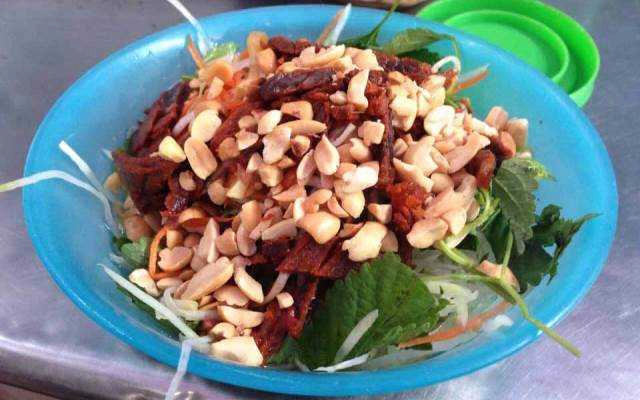 Ăn vặt Nộm Bò Khô & Cháo Sườn Sụn - Đội Cấn
