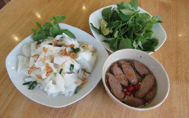 Ăn vặt O Hoa - Bánh Mướt Xáo Lòng