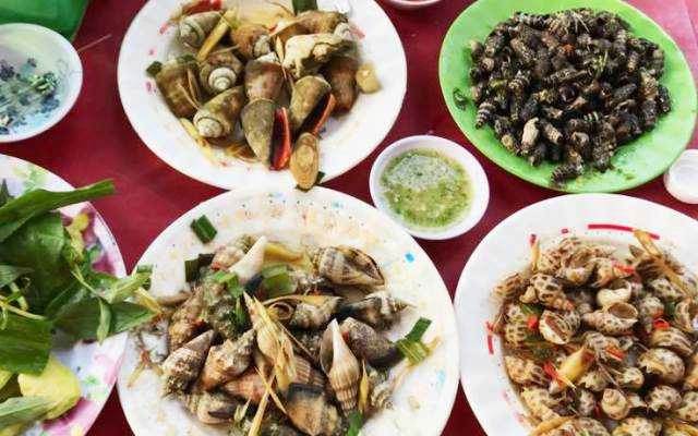 Ăn vặt Ốc Chảo Ninh Hoà