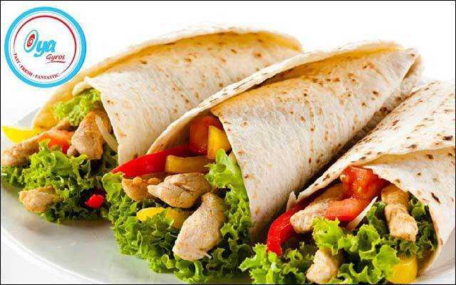 Ăn vặt Oya Gyros - Bánh Mì Cuộn