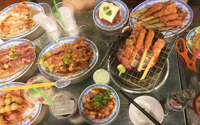 Ăn vặt Panda BBQ 2 - Xiên Nướng Đồng Giá 5000