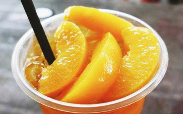 Ăn vặt Peach Tea - Trà Đào Dầm - Hàn Thuyên