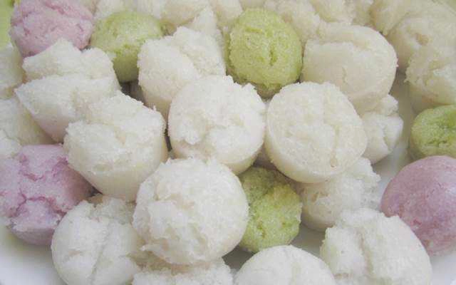 Ăn vặt Phụng - Bánh Bò - Chợ Vĩnh Long