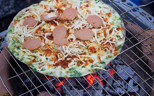 Ăn vặt Pizza & Bánh Tráng Nướng Đà Lạt