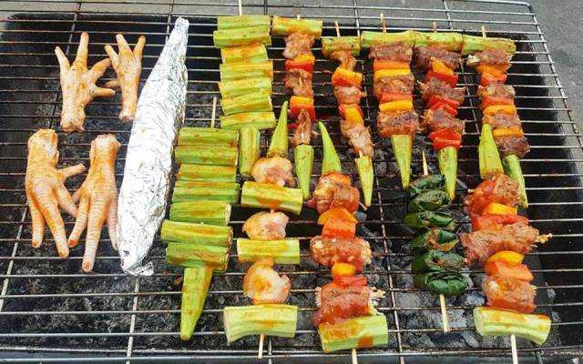Ăn vặt Quán Hít Hà - Xiên Que Nướng