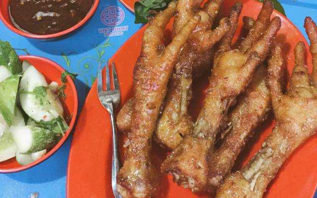 Ăn vặt Quỳnh Nga - Chân Gà & Dạ Dày Nướng