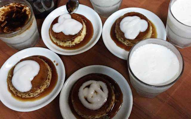 Ăn vặt Rau Câu Dừa & Kem Flan