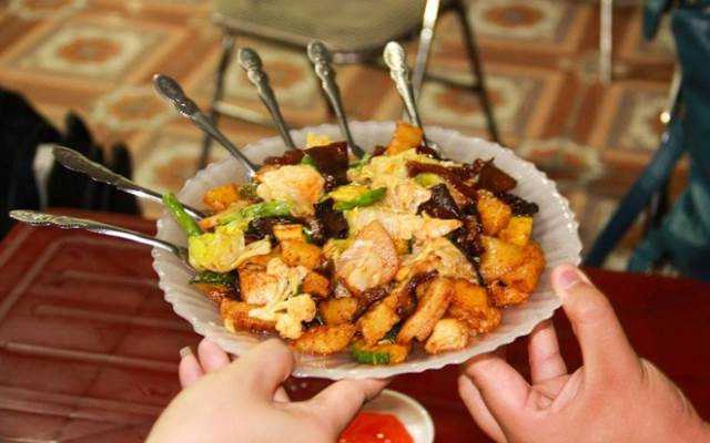 Ăn vặt Rau Chiên, Thịt Xiên Nướng - TP. Hà Giang