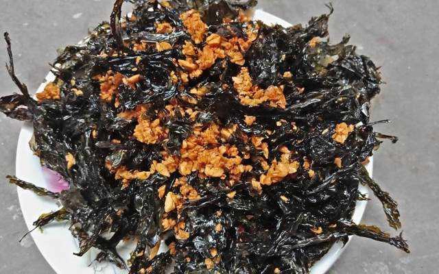 Ăn vặt Rong Biển Cháy Tỏi HT