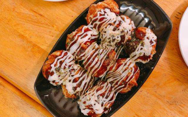 Ăn vặt Sakura No Takoyaki - Bánh Bạch Tuộc Nhật - Công Viên Thỏ Trắng