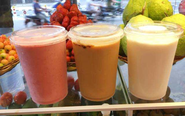Ăn vặt Sinh Tố Cỏ 4 Mùa