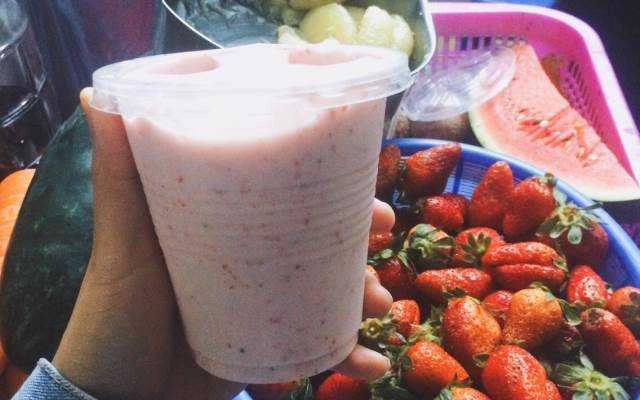 Ăn vặt Sinh Tố Nguyệt Hồng - Chùa Bộc