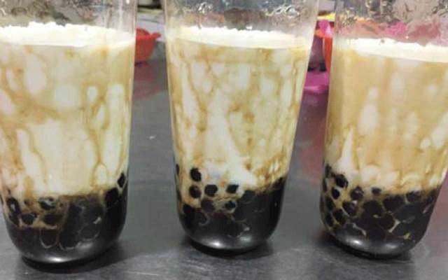 Ăn vặt Sữa Tươi Trân Châu Đường Đen - Vạn Kiếp